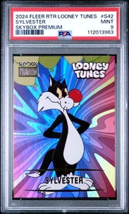 2024 FLEER RETRO LOONEY TUNES SKYBOX PREMIUM #S42 SYLVESTER PSA 9 - Picture 1 of 2