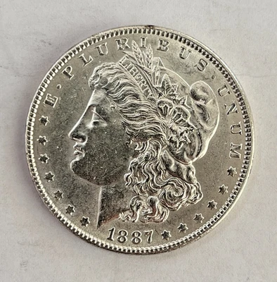 1887 $1 | BU - Brilliant Uncirculated | KM# 110 | NO RESERVE! - Image 1 of 2