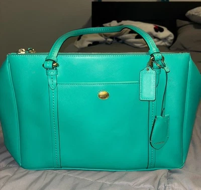 Coach F25669 Peyton Cuero Jordan Carryall Foto 1 de 4