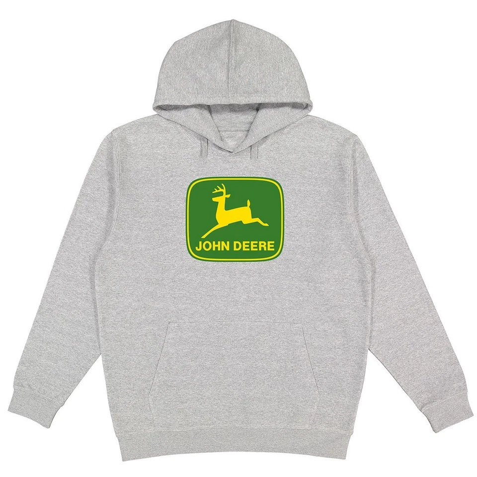 LP87253 - Sudadera con capucha polar John Deere Oxford Moline vintage TM PO 2XL para hombre Foto 1 de 1