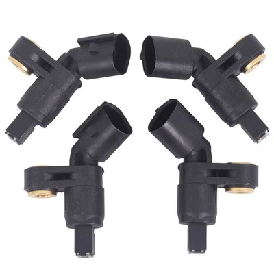 TOPAZ 4 peças ABS sensor de velocidade de roda dianteiro traseiro compatível com Audi TT Quattro VW Golf Passat - Imagem 1 de 4