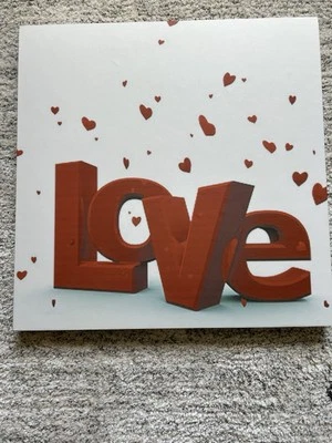 Big Love Letters Wall  Decor - Image 1 of 2