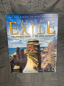 Factory Sealed Myst III : Exile Windows / Mac 2001  Big Box PC Game New in Box - Picture 1 of 4