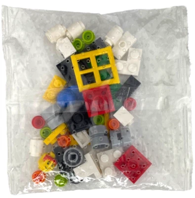 NEW SEALED Parts Bag LEGO Set 6166 Large Brick Box 2007 Retired OOP Minifig Head - Image 1 of 4