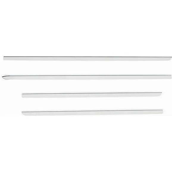 NUEVO Juego de detalles de moldura de ventana cromada Putco 97503 para Jeep Wrangler 07-18 4 puertas Foto 1 de 1