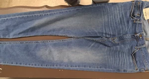 Abercrombie fitch jeans slim straight casual dark blue wash fit 32X34 - Picture 1 of 7
