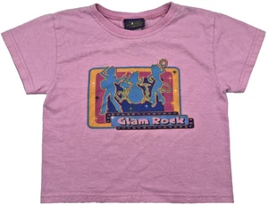 RARE 2001 Josie and the Pussycats Movie Graphic T-Shirt "Glam Rock" Girls S/6/6X - Picture 1 of 13