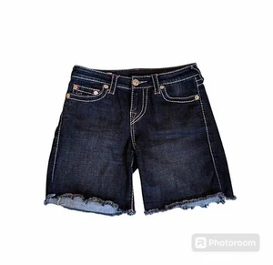 True Religion Jayde Mid-Rise Classic Jeansshorts - Bild 1 von 5