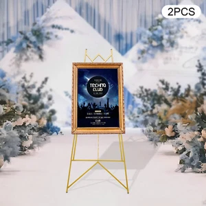 Wooden Easel Stand Tripod Easel Canvas Art Easel Floor With Tray 35.43*18.9 In - Picture 1 of 10