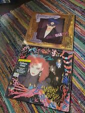 Lot Of 2 Culture Club Vinyl Boy George War Song House On Fire ShipFree New Wave