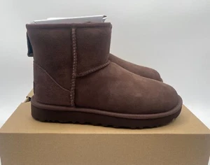 UGG Women's Classic Mini ii Bootie US 6 Dark Brown - Picture 1 of 8