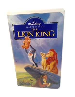 Walt Disney Pictures VHS Tape Movie The Lion King Rated G Clam Shell Case 1995 - Image 1 of 4