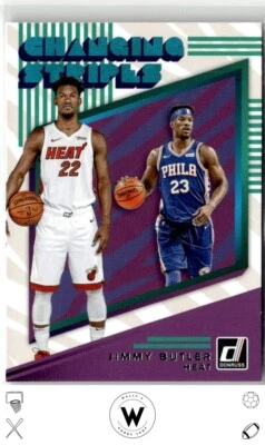 2019-20 Donruss #1 Jimmy Butler Changing Stripes - Image 1 of 2