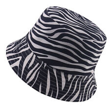  Zebra Bucket Hat Men and Women Animal Kids Wide Cap Sun Hats