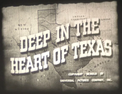 Deep In The Heart Of Texas (1942) Starring Johnny Mack Brown 16mm Western Film - Imagem 1 de 4