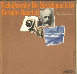 3LP Box TCHAIKOVSKY Complete SQs BORODIN QUARTET Eurodisc 87280 Gold Label 1964 - Picture 1 of 3