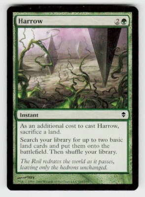 Zendikar #165 Harrow - Image 1 of 2