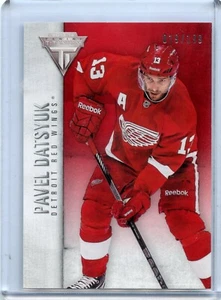 2013-14 Panini Titanium Retail Red #78 Pavel Datsyuk 19/199 - Picture 1 of 2