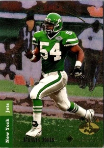 ๐ 1993 SP MARVIN JONES RC #11 NEW YORK JETS FSU SEMINOLES - Picture 1 of 2