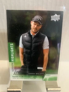 2024 Upper Deck Golf season highlights Danny Willett #85 - Picture 1 of 2