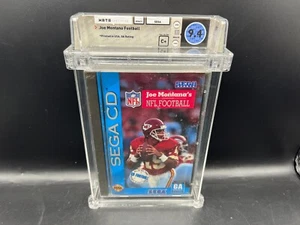 Joe Montana's NFL Football Sega CD WATA 9.4 C+ FACTORY SEALED RARE VGA - Picture 1 of 9