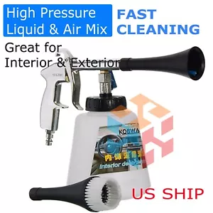 Turbo Clean Car Interior Cleaner High Pressure Deep Cleaning Gun Wash - Picture 1 of 10