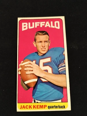 1965 Topps #35 Jack Kemp Bills HoF: color vivo sin pliegues excelente * échale un vistazo* Foto 1 de 4