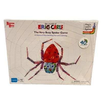 New The Very Busy Spider Board Game The World of Eric Carle 40th Anniversary Toy - Image 1 of 4