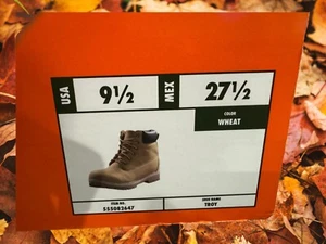 Ozark Trail Boots M OT TROY  Men's Size 9.5 Wheat High Top NIB - Picture 1 of 5