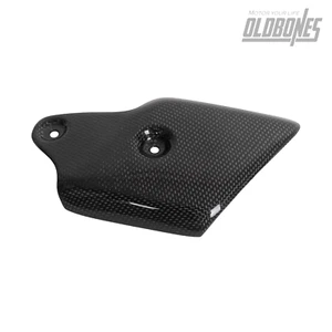 For Ducati 748 916 996 998 100% Carbon Fiber Exhaust Pipe Protection Cover Gloss - Picture 1 of 8