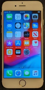 *New Bat* Excellent - Apple iPhone 6 (A1586) Gold - 16 GB - TMobile - iOS 12.5.7 - Picture 1 of 3