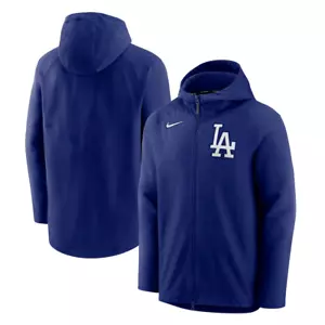 Los Angeles Dodgers Nike Authentic Collection Performance Full-Zip Hoodie JACKET - Picture 1 of 7