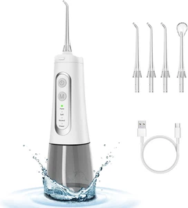 Irrigador Bucal Dental Inalámbrico Portátil Limpieza Profunda Agua A Presión 3Mo - Imagen 1 de 8