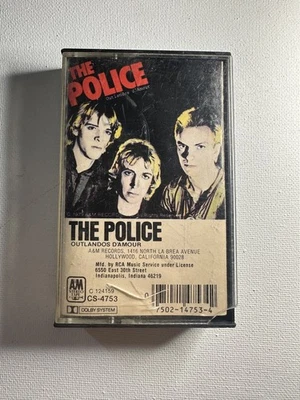 The Police - Outlandos D'Amour (Cassette) A&m Cs4753 1979 - Image 1 of 2