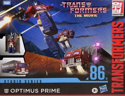 86-31 Optimus Prime Transformers Studio Series Hasbro Commander Class NOVO LACRADO - Imagem 1 de 4