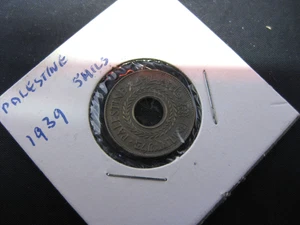 Moneda Palestina 1939 5 mil (# 130-15) - Imagen 1 de 2