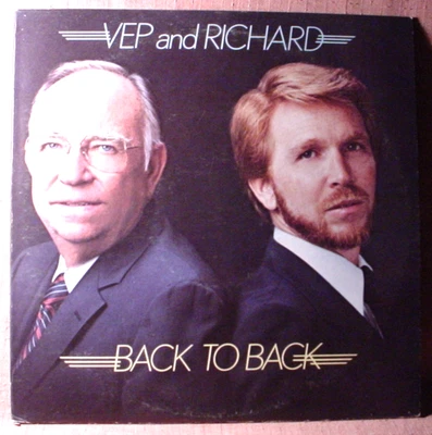 Vep & Richard Ellis Mint/NM Stereo Lp - Back To Back - CSS Records - 1980’s - Image 1 of 3