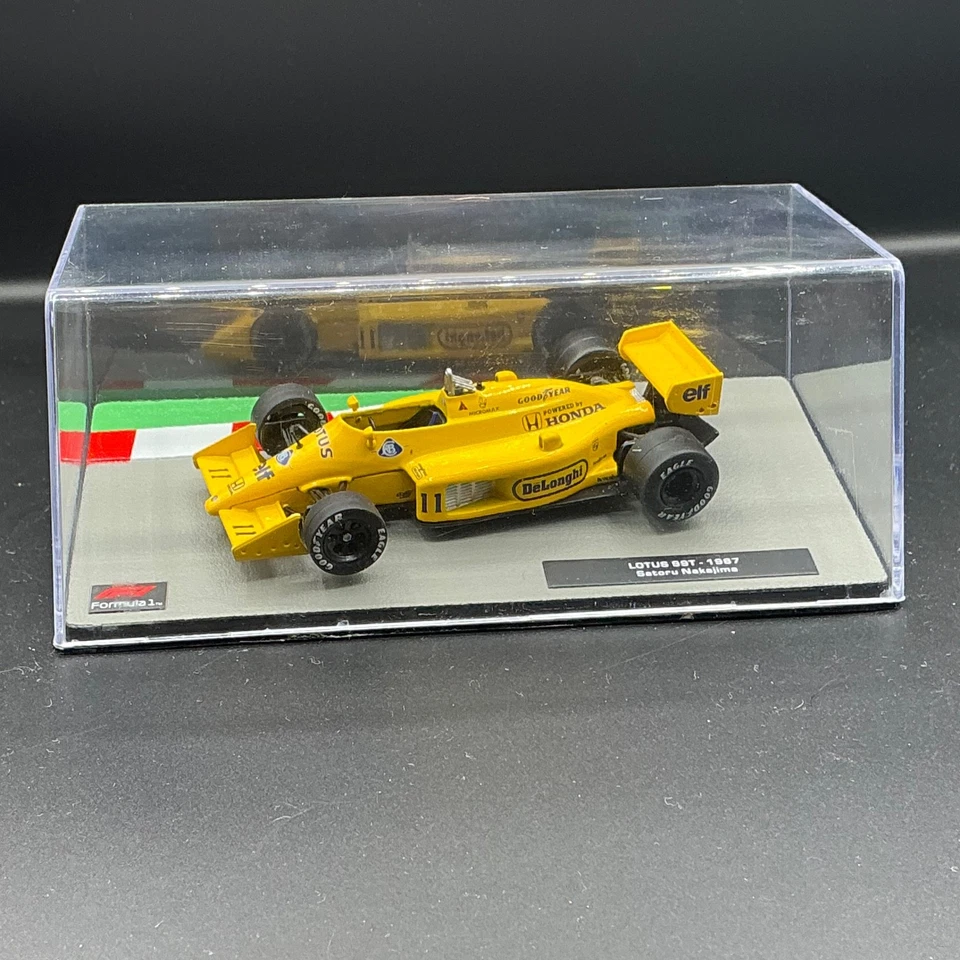 1/43 Diecast F1 Car Collection - LOTUS 99T - 1987 Satoru Nakajima Foto 1 de 3