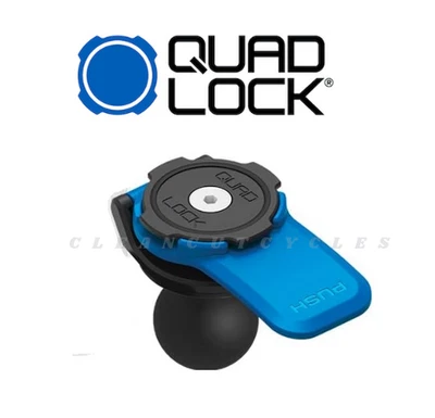 QUAD LOCK Phone Motorcycle Ball Mount NEW - Image 1 of 4