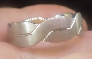 Anello uomo Tungsteno Italia inciso all'interno della fascia misura 11 (523) - Foto 1 di 3
