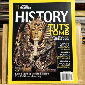 National Geographic History Magazine March/April 2018 Tut's Tomb (R4.2) - Picture 1 of 13