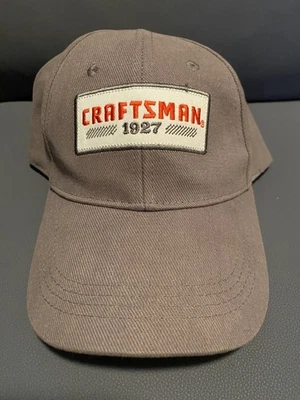 Craftsman 1927 Adjustable Baseball Cap Grey One Size Fits All Cotton Unisex - Imagem 1 de 4