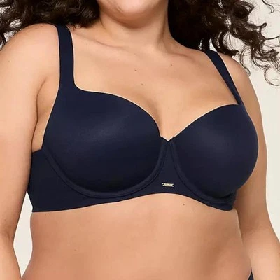 Lane Bryant Cacique Modern Luxe Lightly Lined Balconette Bra 40G *Blue* NWT! - Image 1 of 3
