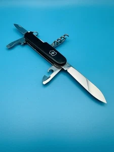 VICTORINOX Spartan 91mm Swiss Army Knife Multi Tool BLACK .. - Picture 1 of 12
