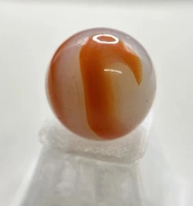 Vintage Akro Agate Prize Name Corkscrew Marble .66” - Picture 1 of 9