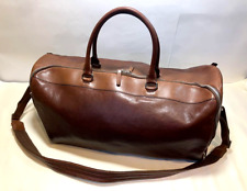 Brunello Cucinelli Leather Garment Bag Travel bag