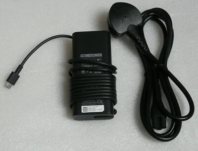NEW GENUINE DELL LATITUDE 5520 5490 65W USBC CHARGER 2YK0F WMDHR VT148 LA65NM190 - Image 1 of 4