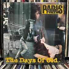 PARIS - THE DAYS OF OLD / BUSH KILLA (HELLRAISER MIX) (12")  1992!!!  RARE!!!