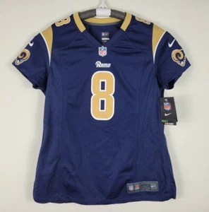 Sam Bradford #8 St Louis Rams LA NFL Nike Football Jersey Womens Size L New NWT - Picture 1 of 16