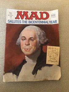 Vintage Mad Magazine March 1976 #181 Bicentennial Year George Washington - Picture 1 of 7